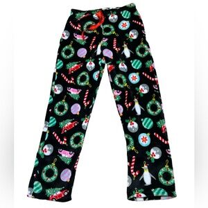 Em & Alfie Women's Christmas PJ Pants Size M